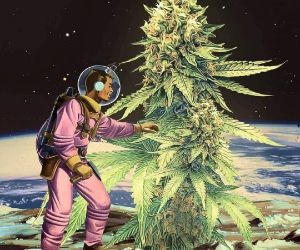 weed in space!